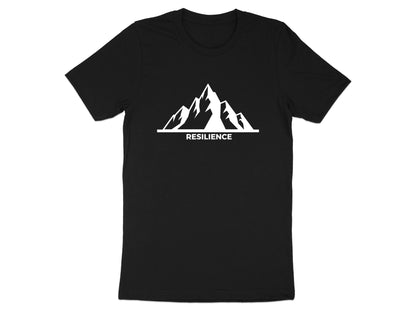 Resilience Mountain Peak Typographic Tee
