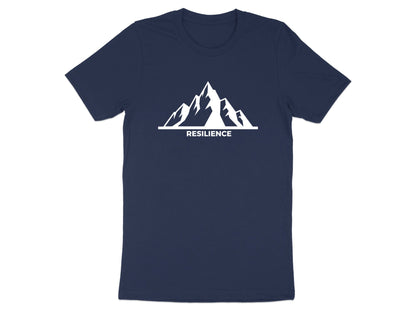Resilience Mountain Peak Typographic Tee
