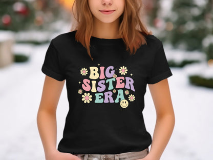 Retro Big Sister Era Groovy Graphic Tee