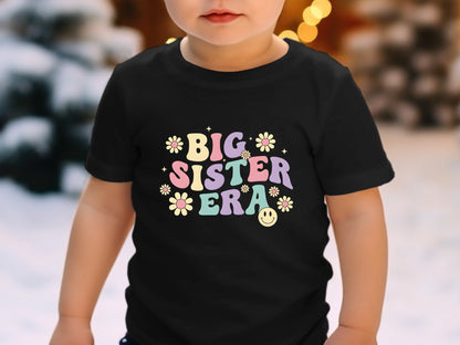 Retro Big Sister Era Groovy Graphic Tee