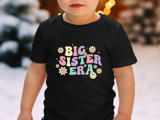 Retro Big Sister Era Groovy Graphic Tee