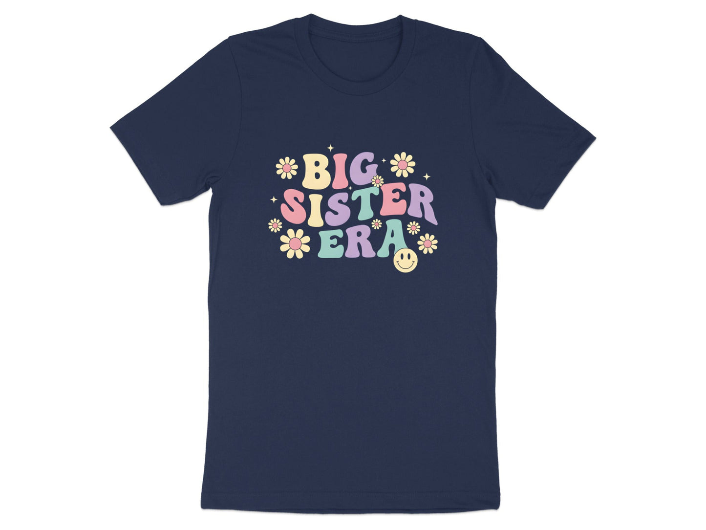 Retro Big Sister Era Groovy Graphic Tee