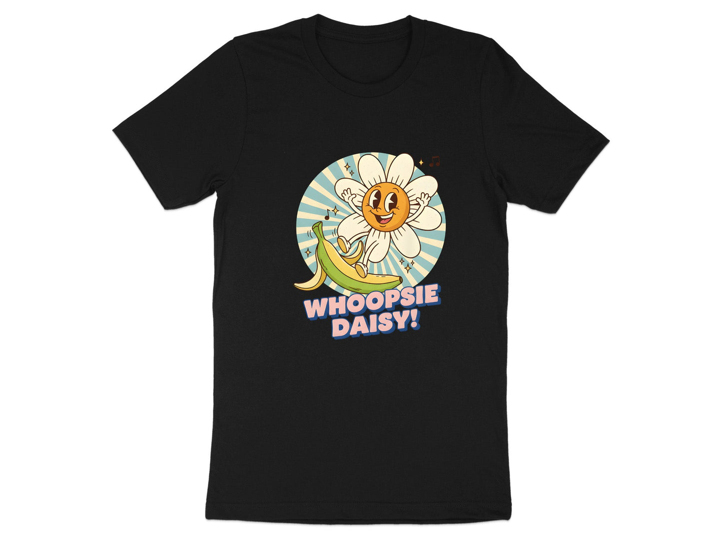 Whoopsie Daisy Vintage Cartoon Graphic T-Shirt