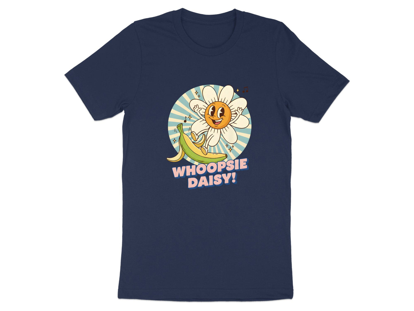 Whoopsie Daisy Vintage Cartoon Graphic T-Shirt