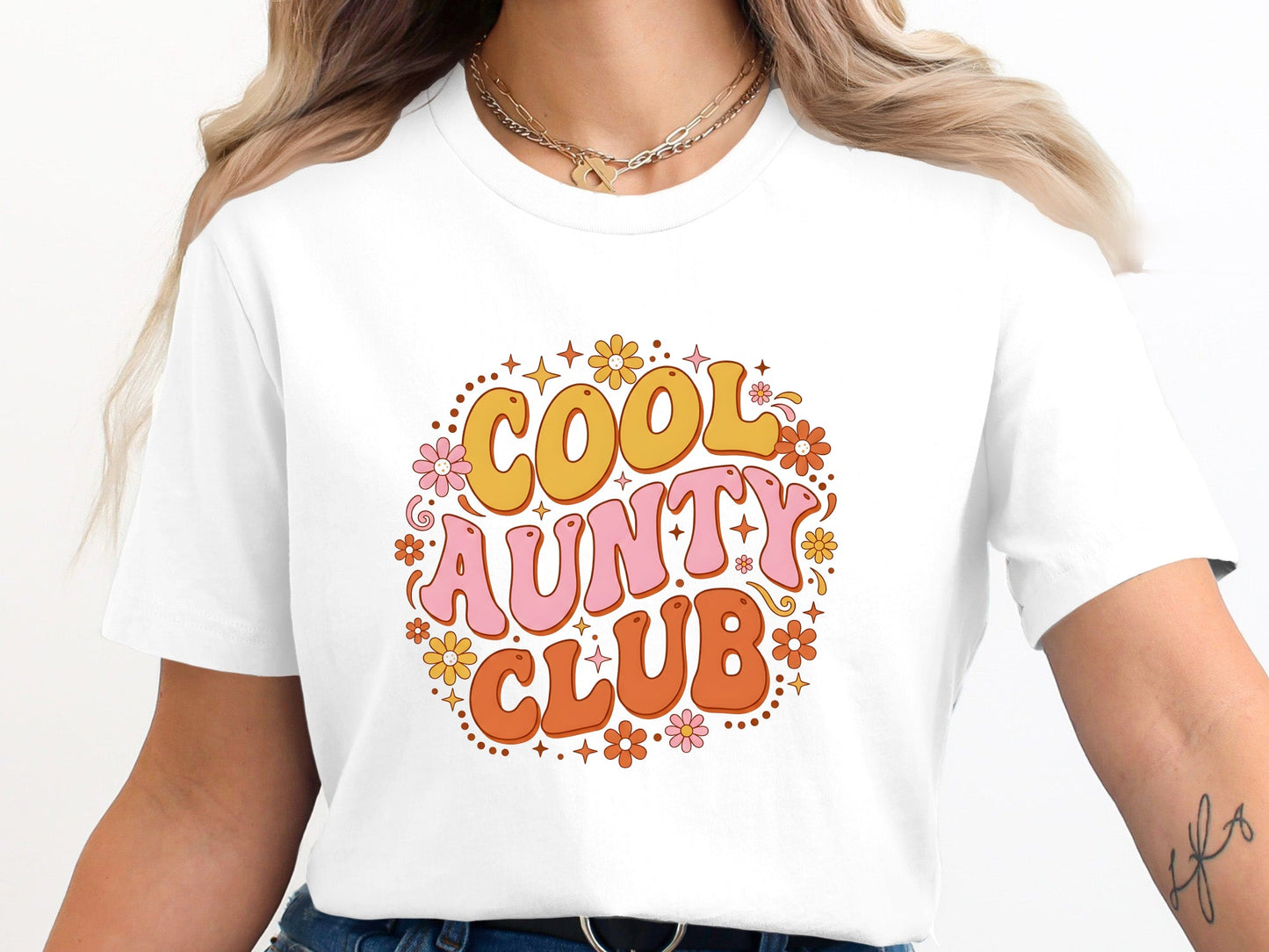 In My Aunty Era Pastel Retro Tee
