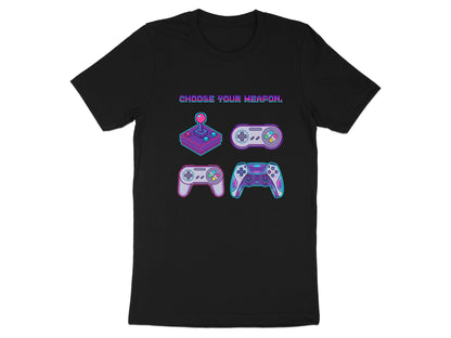 Neon Cyberpunk Gaming Headset T-Shirt