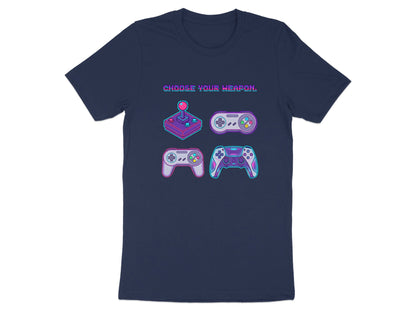 Neon Cyberpunk Gaming Headset T-Shirt