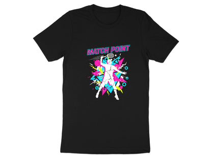 Match Point Retro 80s Tennis T-Shirt