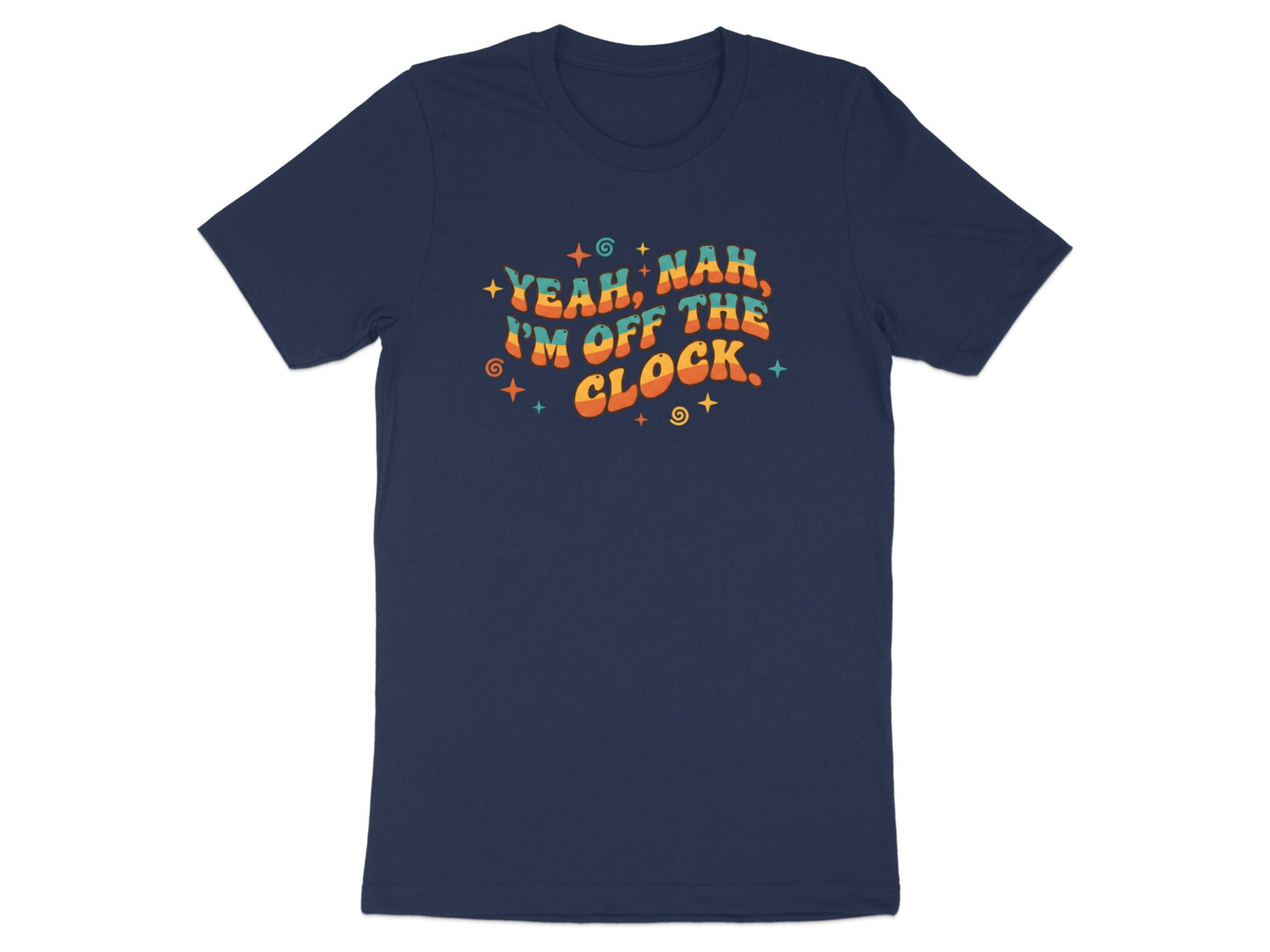 Retro 'I'm Off The Clock' Graphic T-Shirt