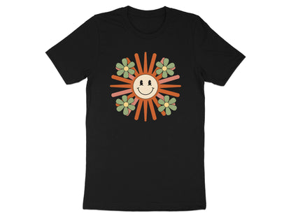 Vintage Retro Sun Flowers Graphic Tee