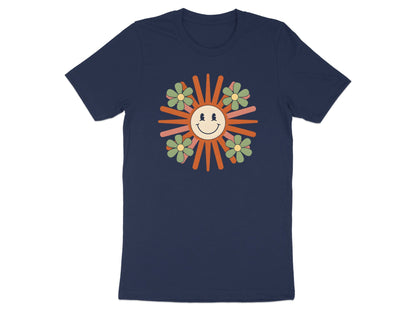 Vintage Retro Sun Flowers Graphic Tee