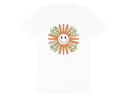Vintage Retro Sun Flowers Graphic Tee