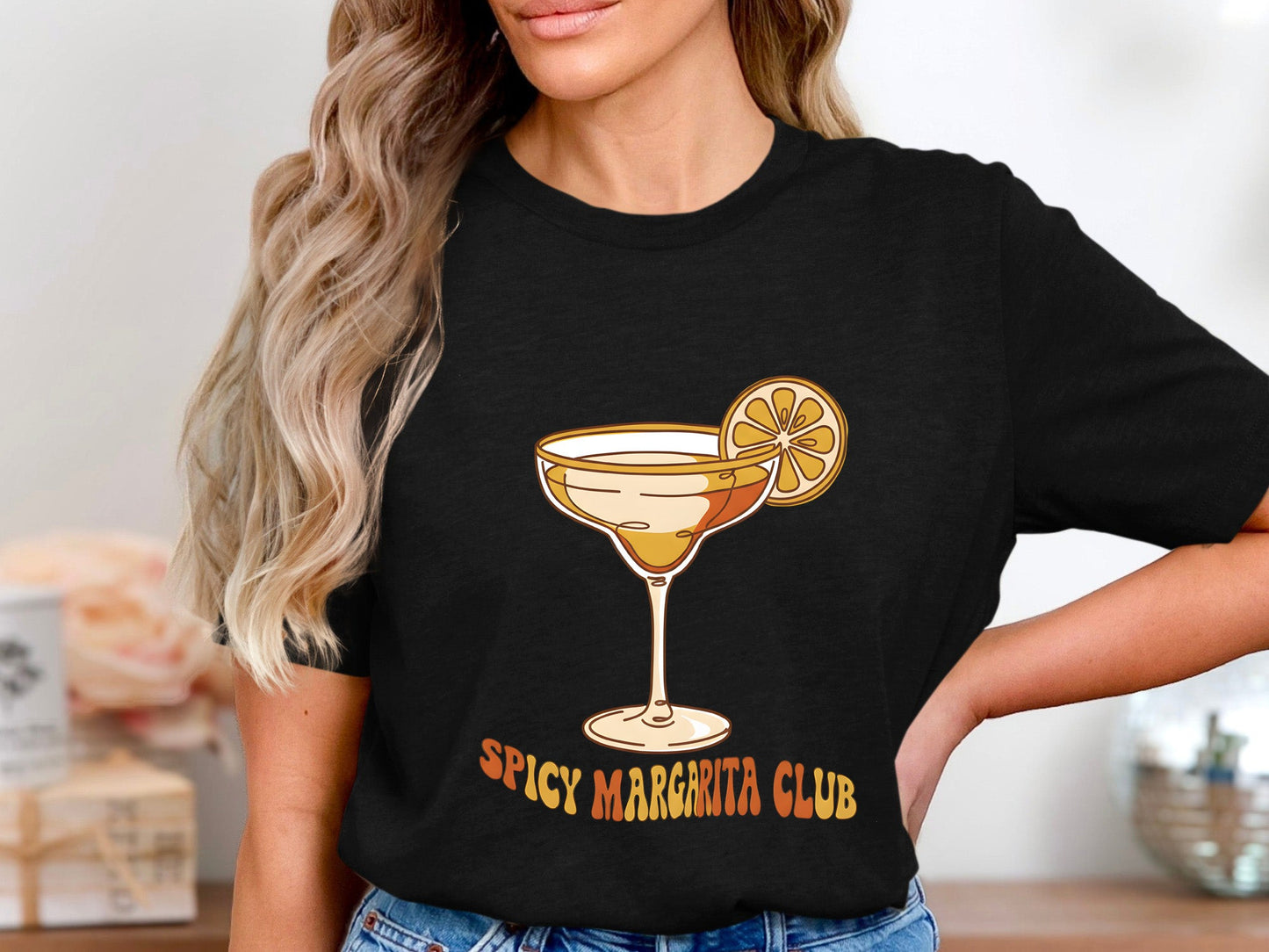 Retro Spicy Margarita Club T-Shirt