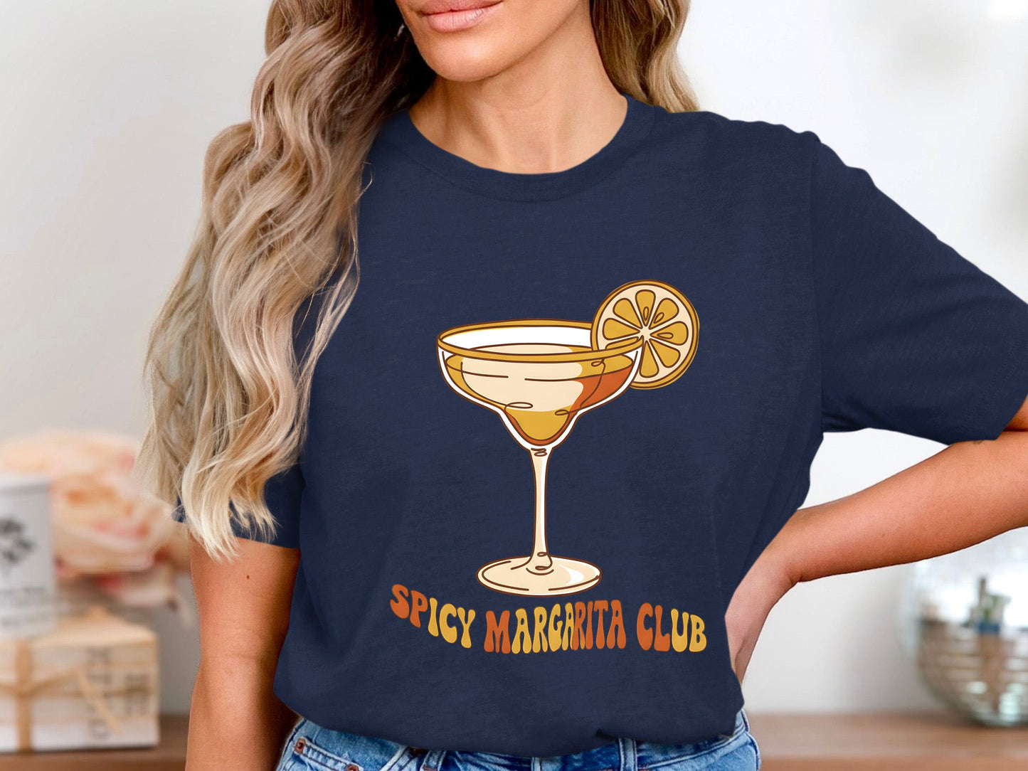 Retro Spicy Margarita Club T-Shirt