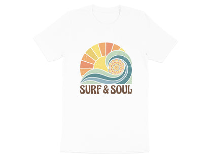 Surf & Soul Retro Mandala Wave T-Shirt