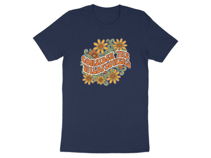 Consider The Wildflowers Retro Graphic Tee