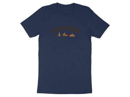 Roam Free Minimalist Adventure Graphic T-Shirt