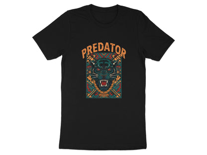Predator Panther Aztec Style T-Shirt - Fierce Jungle Graphic