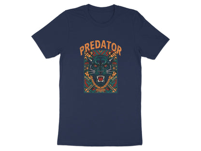 Predator Panther Aztec Style T-Shirt - Fierce Jungle Graphic