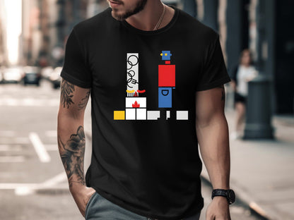 Future of BBQ Robot Grilling Sausages T-Shirt