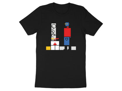 Future of BBQ Robot Grilling Sausages T-Shirt