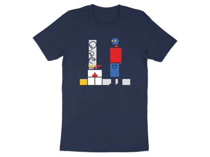 Future of BBQ Robot Grilling Sausages T-Shirt