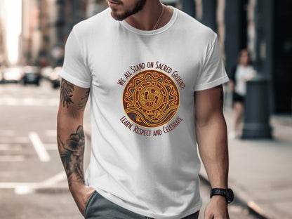 Sacred Ground Indigenous Art Style T-Shirt