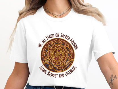 Sacred Ground Indigenous Art Style T-Shirt
