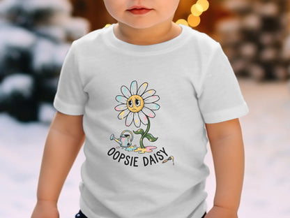 Oopsie Daisy Cute Graphic T-Shirt