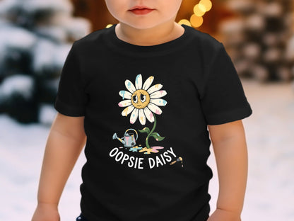 Oopsie Daisy Cute Graphic T-Shirt