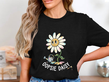 Oopsie Daisy Cute Graphic T-Shirt