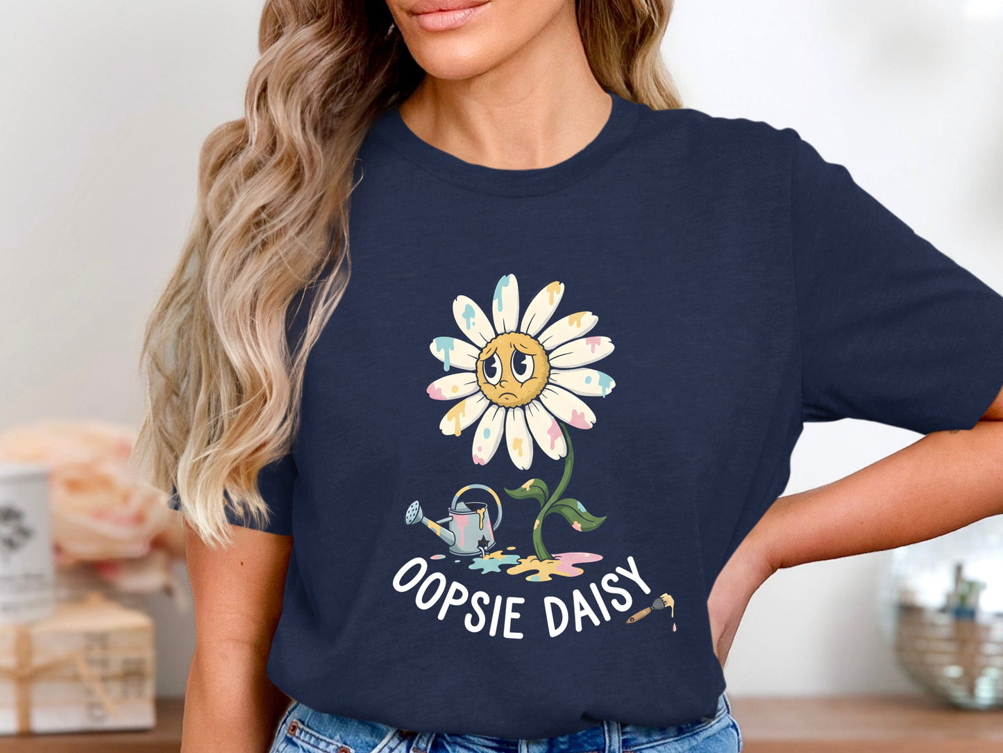 Oopsie Daisy Cute Graphic T-Shirt