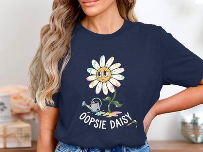 Oopsie Daisy Cute Graphic T-Shirt