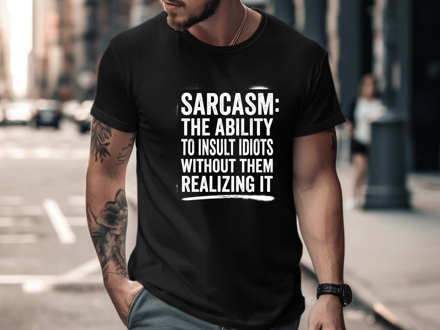 Sarcasm: The Ability to Insult Idiots T-Shirt