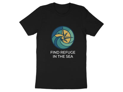 Find Refuge In The Sea Nautical T-Shirt