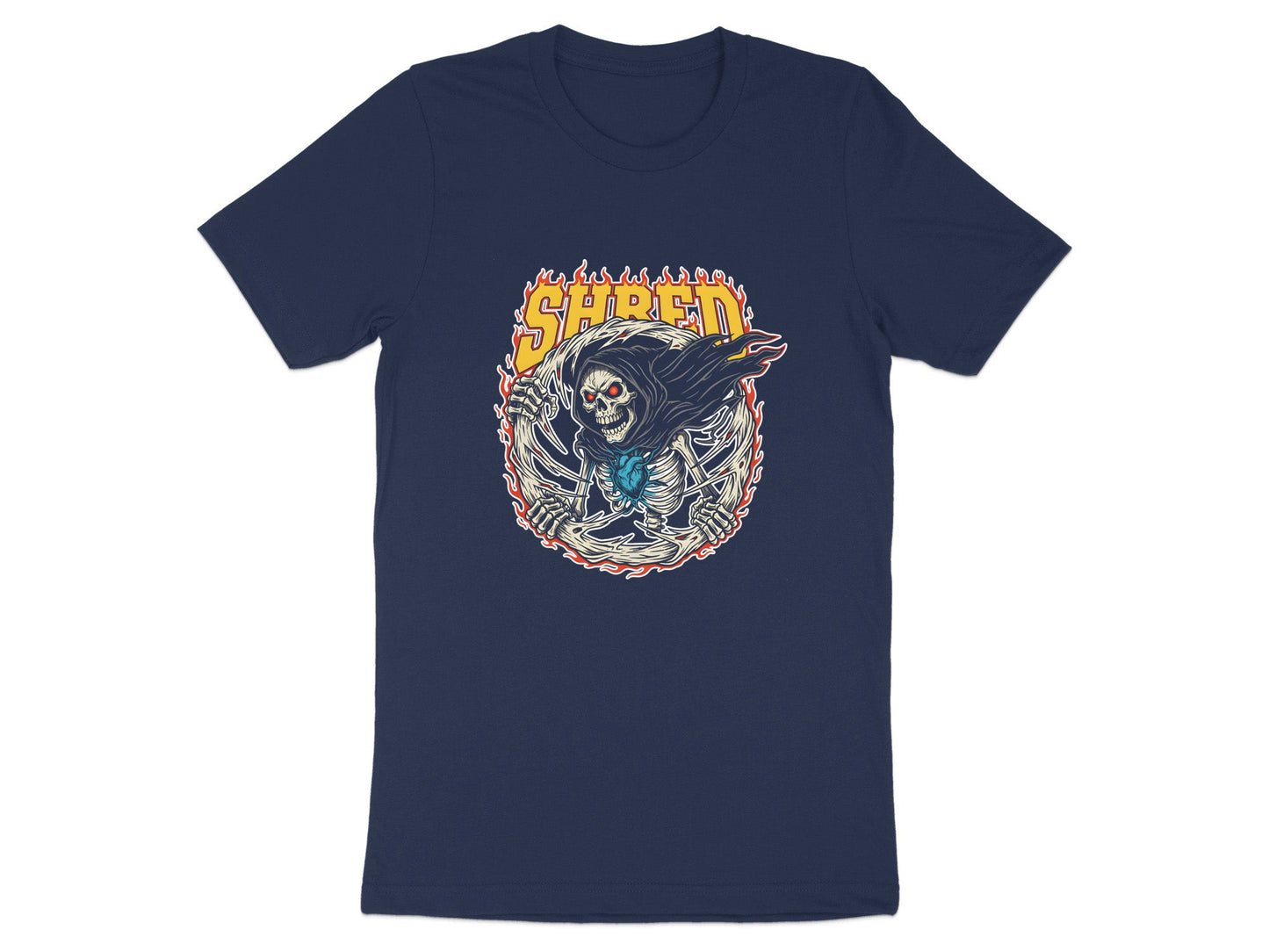 Shred Reaper Flaming Circle T-Shirt