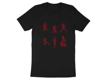 Guitar Performance Silhouettes Multi-Graphic T-Shirt