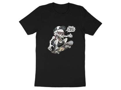 Thrash & Grind Skater Skull T-Shirt