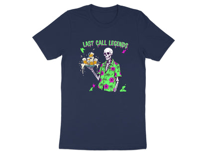 Last Call Legends Skeleton Bartender T-Shirt