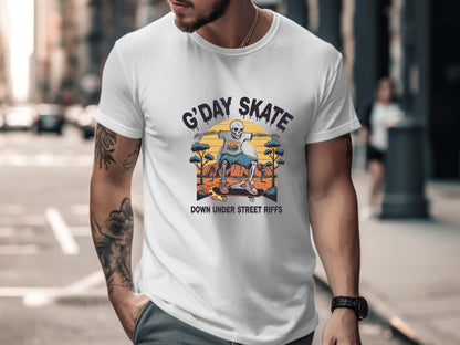 G'Day Skate Down Under Street Riffs T-Shirt