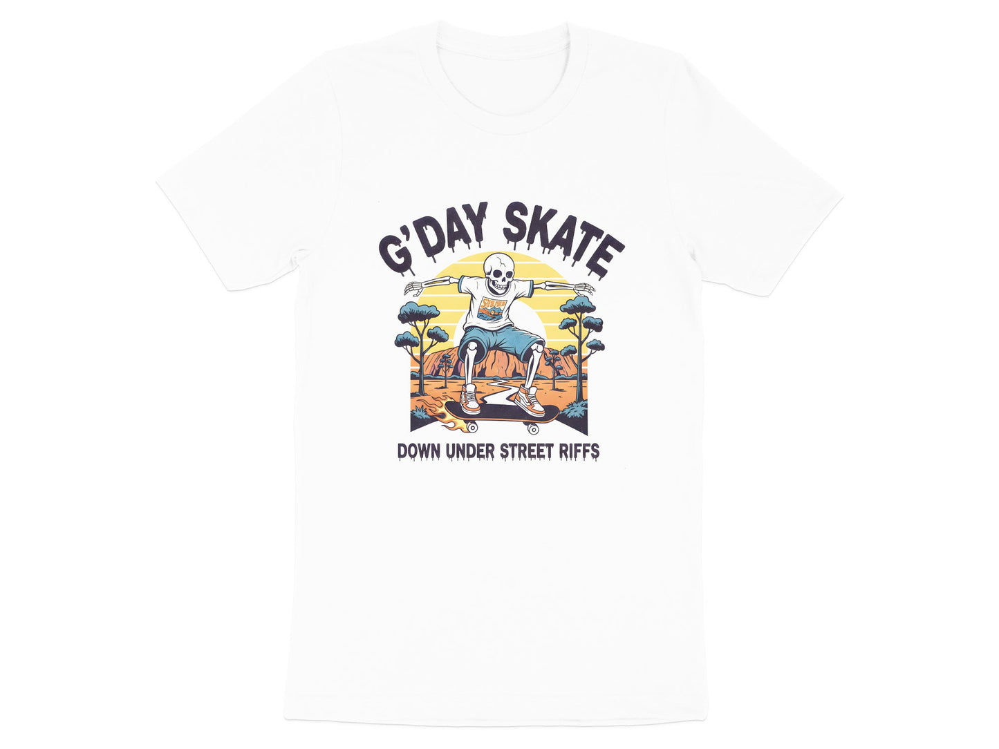 G'Day Skate Down Under Street Riffs T-Shirt