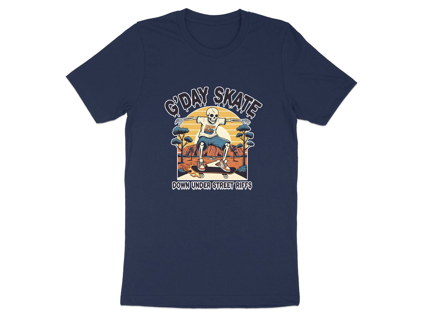 G'Day Skate Down Under Street Riffs T-Shirt