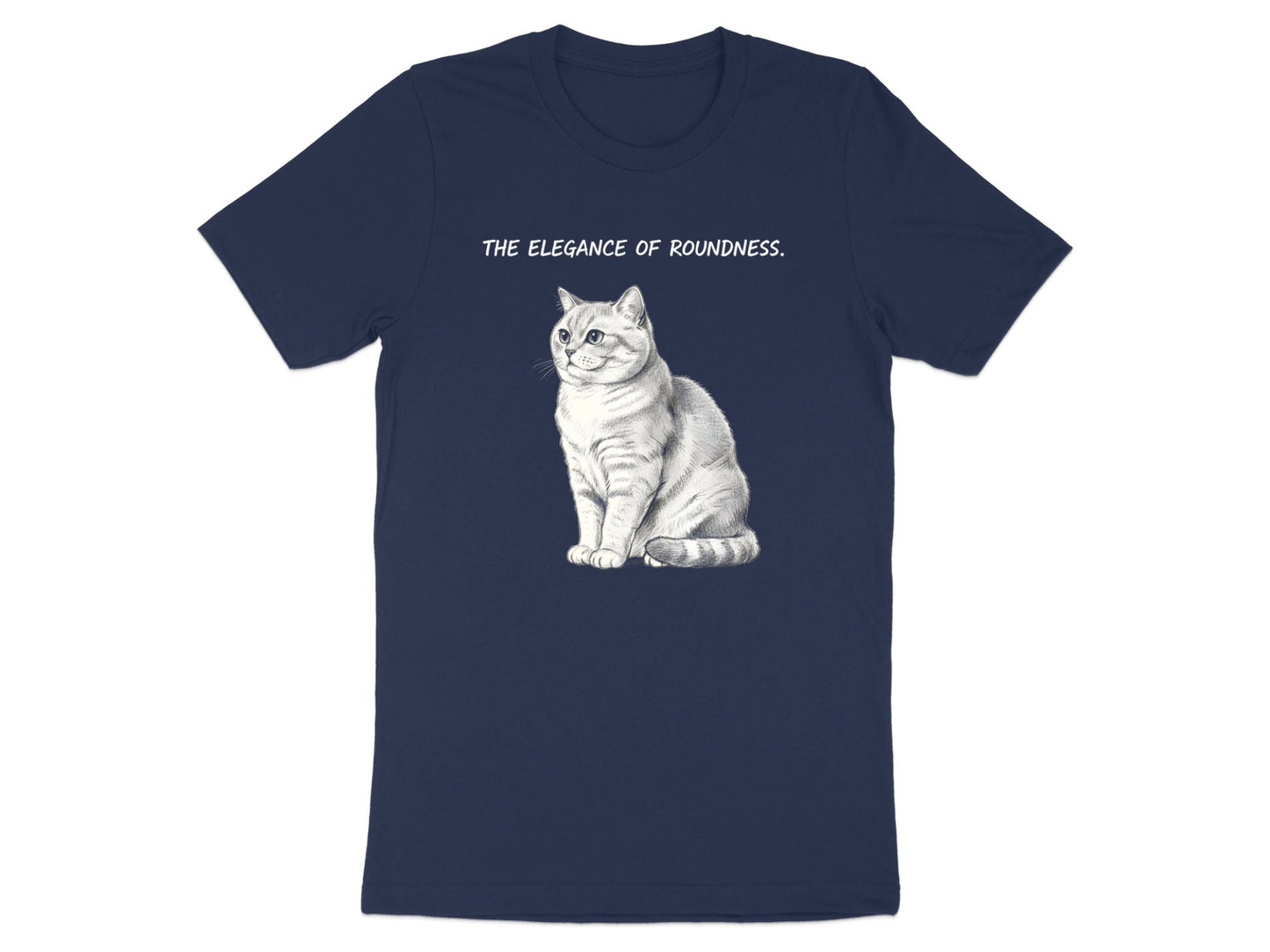 Elegance Of Roundness British Shorthair T-Shirt