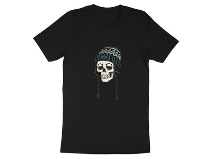Skull in Beanie Winter Vibes T-Shirt