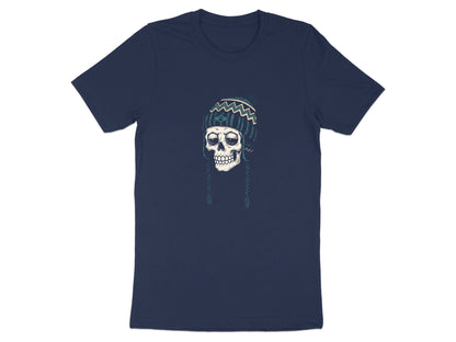 Skull in Beanie Winter Vibes T-Shirt