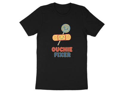 Ouchie Fixer T-Shirt - Cute Pediatric Nurse Bandage Tee