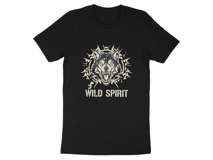 WILD SPIRIT Snarling Wolf Graphic Tee