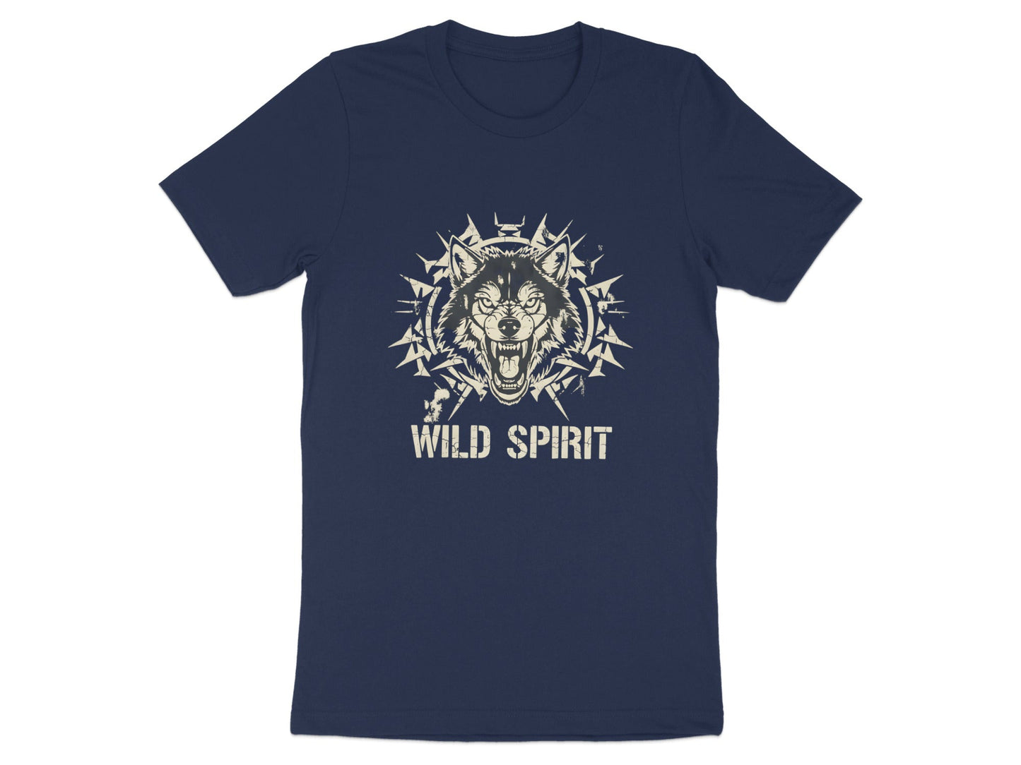 WILD SPIRIT Snarling Wolf Graphic Tee