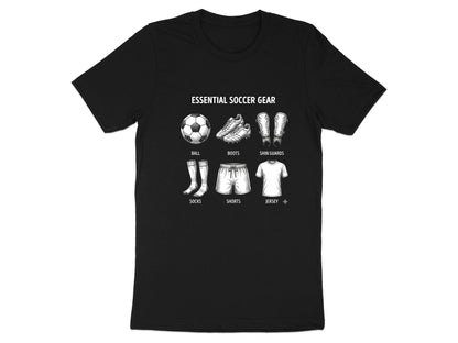 Essential Soccer Gear Infographic T-Shirt