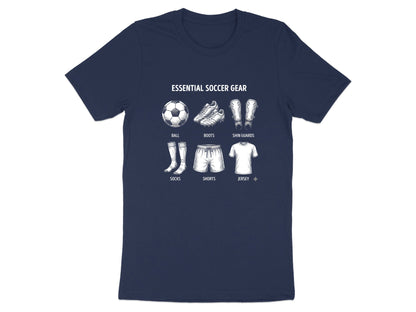 Essential Soccer Gear Infographic T-Shirt